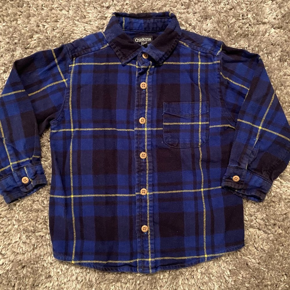 Oshkosh B'gosh Kids Flannel 3T